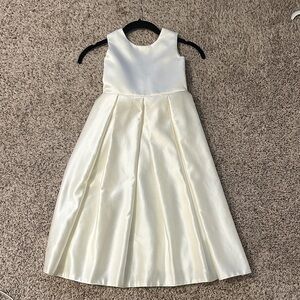 Elegant Cream Kids Dress
